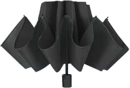 Guarda-chuva grande de camada dupla para chuva e sol, design aberto à prova de vento com moldura forte para duas pessoas