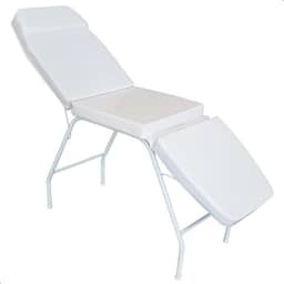 Maca 3 Posições Reclinável Estética Massagem Tattoo For-ty (Branco Bagum)