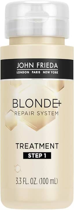 John Frieda Blonde+ Hair Repair Pre Shampoo, tratamento para cabelos danificados, 100 ml
