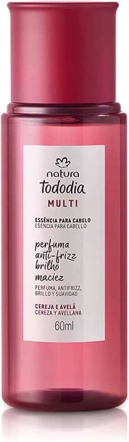 Natura Tododia Cereja e Avelã Essência para Cabelos Pefume para Cabelos 60 ml