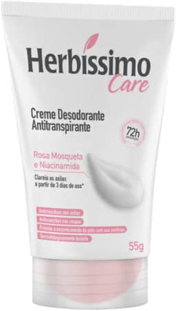 Dana - Desodorante Cremoso Antip Herbissimo Bisnaga 55G Rosa Mosqueta E Niacinamida