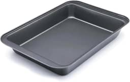 Assadeira Forma Retangular Antiaderente com Revestimento Interno 32 ou 37 cm (37x25x5 cm)