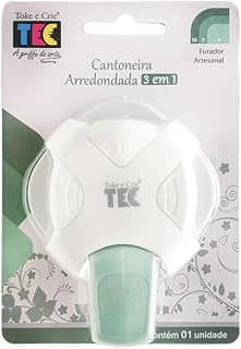 Furador Cantoneira Arredondada 3 em 1 Toke e Crie