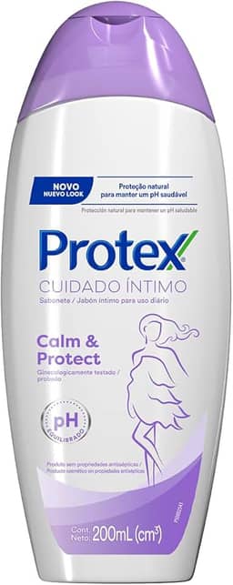 Sabonete Íntimo Líquido Protex Cuidado Íntimo Calm&Protect 200ml