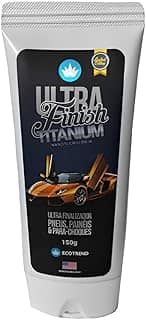 Ultra Finish Titanium Ecotrend Revitalizador de Plásticos e Borrachas Nanotecnologia Americana Hidrorepelência Acabamento Profissional Pretinho Renovador Silicone