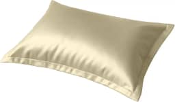 Fronha de Cetim com Aba 50x70 cm Unidade Toque de Seda Anti Frizz para Cabelos Color (Palha)