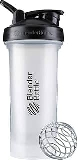 Garrafa coqueteleira BlenderBottle Classic V2, 828 ml, transparente/preto