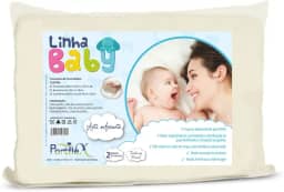 Travesseiro Nasa Visco Elástico Baby 3 Peças Extra Macio Bebê