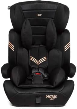 Cadeirinha Cosco Kids, Tour, 9 a 36 Kg, Preto Bronze