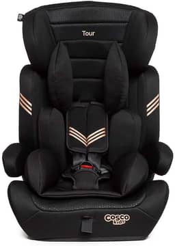 Cadeirinha Cosco Kids, Tour, 9 a 36 Kg, Preto Bronze