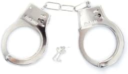 Algemas Policial Brincadeira Aço Inox Invictus