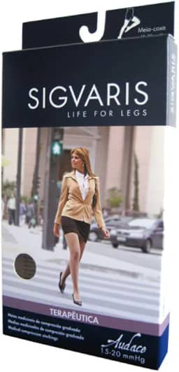 Meia Calça Gestante ATM 120A 15-20 Mmhg Ponteira Aberta Sigvaris E