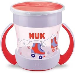 NUK Copo Mini Magic Cup 360º Com Alça Evolution 160Ml– Girl Vermelho