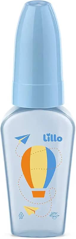 Lillo Mamadeira Chuquinha Primeiros Passos 50Ml Azul -