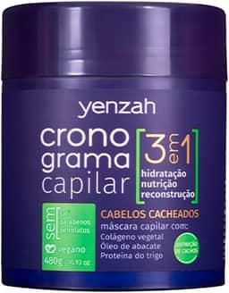 YENZAH - CRONOGRAMA 3 EM 1 - MÁSCARA CACHOS, Yenzah
