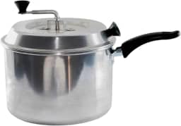 Panela Pipoqueira em Aluminio Nº 20 Pipoca Doce e Sal Panela para estourar milho de pipoca pipoqueira vintage.