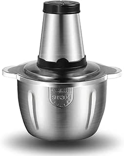 Multiprocessador Triturador Processador de Alimentos Elétrico, 2 litros, Aço Inox 850W, 127V, Multiuso para Carnes e Legumes
