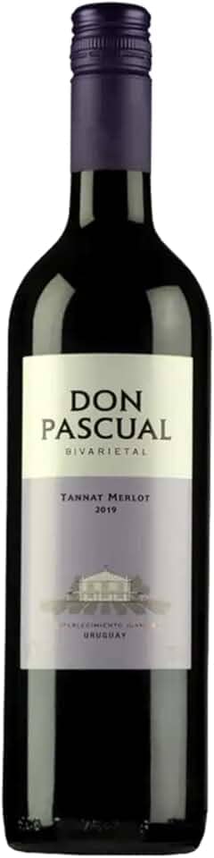 Vinho Tinto Uruguaio Don Pascual Bi Tannat Merlot 750ml