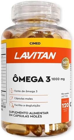 Lavitan ômega 3 1000 mg- 120 cápsulas