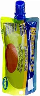Massa Para Madeira Fusecolor F12 Viapol Bisnaga 200g Castanho