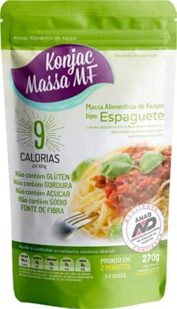 Kit 2X: Massa Konjac Tipo Espaguete 270g
