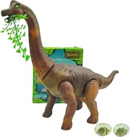 Brinquedo Dinossauro Grande Que Anda Com Som Luz E Movimento