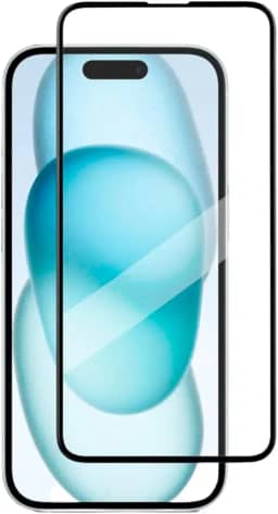 Película De Vidro 3D Tela Toda Para iPhone (iPhone 15/15 Pro)