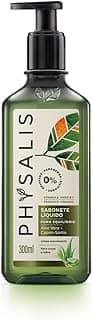 PHYSALIS Sabonete Líquido Vegano Physalis Puro Equilíbrio 300Ml Verde
