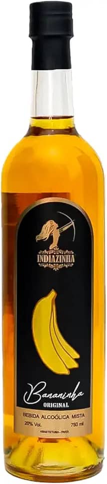 Cachaça Indiazinha Bananinha 750ml