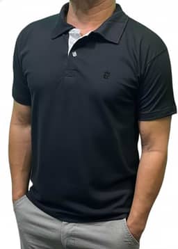 Camisa Gola Polo Masculina Slim Fit Casual Esporte Algodão toqref
