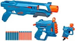 Nerf, Kit de 3 Lançadores Elite 2.0, Cores Variadas