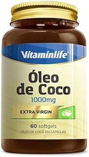 Óleo de Coco 1000mg - 60 Cápsulas - VitaminLife, VitaminLife