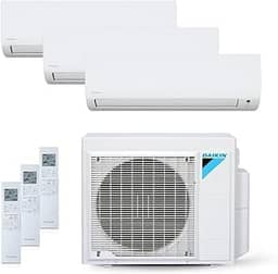 Ar-Condicionado Multi Split Inverter Daikin 34.000 BTUs (3x Evap HW 9.000 + 1x Evap HW 18.000) Quente/Frio 220V