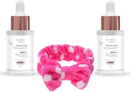 Kit 2 Hydra Peel XR - Peeling Químico Hidratante e Antioxidante - Para Peles Sensíveis, com Rosácea e Fotoenvelhecidas gene + Faixa Fofinha Para Cabelo