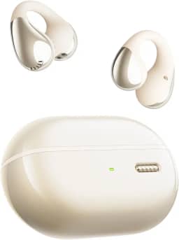 SoundPEATS PearlClip Pro Fones de Ouvido Bluetooth 5.4 de Ouvido Aberto com Presilha, IPX5 à Prova d'Água, 24H de Bateria, Controle por APP, Fones Esportivos para Corrida, Ciclismo e Fitness