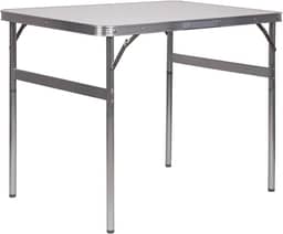 Mesa Dobrável De Alumínio Com Tampo De Mdf, 900 X 600 Mm Palisad