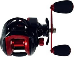 Carretilha Baitcaster Anti-Backlash 19+1 Rolamentos, Alta Velocidade 8.1:1, Força de Tração 15kg, Carretilha para Pesca Esportiva Profissional