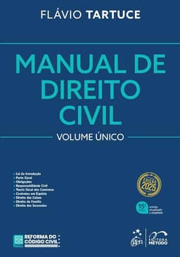 Manual de Direito Civil - Vol. Único - 15ª Edição 2025