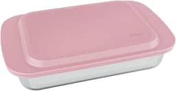 Forma Assadeira Lasanheira Retangular Clássica Marinex 3,7L com Tampa