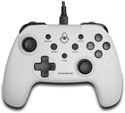 Controle Gamer Mancer RCW66 | Compatível com PC, PS3 e Android | Conexão USB | Branco | MCR-RCW66-W01