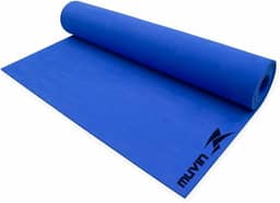 Tapete para Yoga em EVA Muvin Light - Tamanho 180cm x 50cm x 0,4cm - Indicado para iniciantes - Pilates, Estúdio Yoga, Ginástica e Treino (Azul)