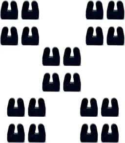 Borracha da Trempe Grade Cooktop Fogão Eletrolux Philco Continental Chamalux Atlas Suggar Mueller - 20 Peças