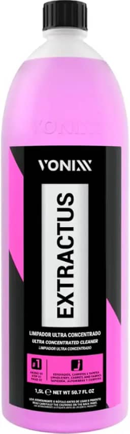 Limpador Ultra Concentrado para Limpeza de Estofados com Aspirador Extratora