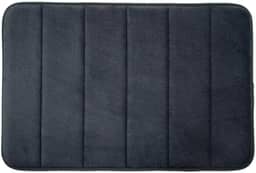 Tapete Antiderrapante Soft – Macio, Absorvente, Lavável e de Secagem Rápida para Conforto e Segurança (Cinza)