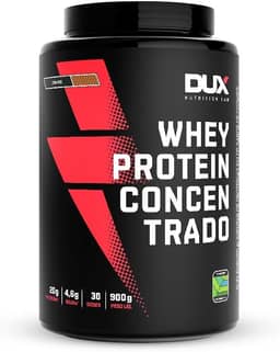 Whey Protein Concentrado Cookies Pote 900g – Contribui para o Ganho Muscular Hipertrofia – Dux Human Health