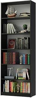 Estante Livreiro Madesa 6908 com 6 Nichos - Preto