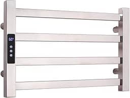 Toalheiro Elétrico Aço Inox Térmico Display Digital Cromado 30x45 110V