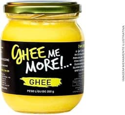 Manteiga Ghee Me More 200g - Sem Lactose