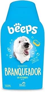 Beeps Shampoo Branqueador 500ml Beeps para Cães, Pet Society