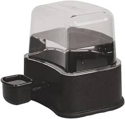 Petlon Bebedouro Automatico Cães Gato Pet De Pelos Longos 2 3 Litros - Preto